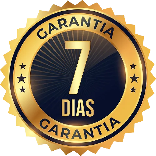 Selo de garantia de 7 dias
